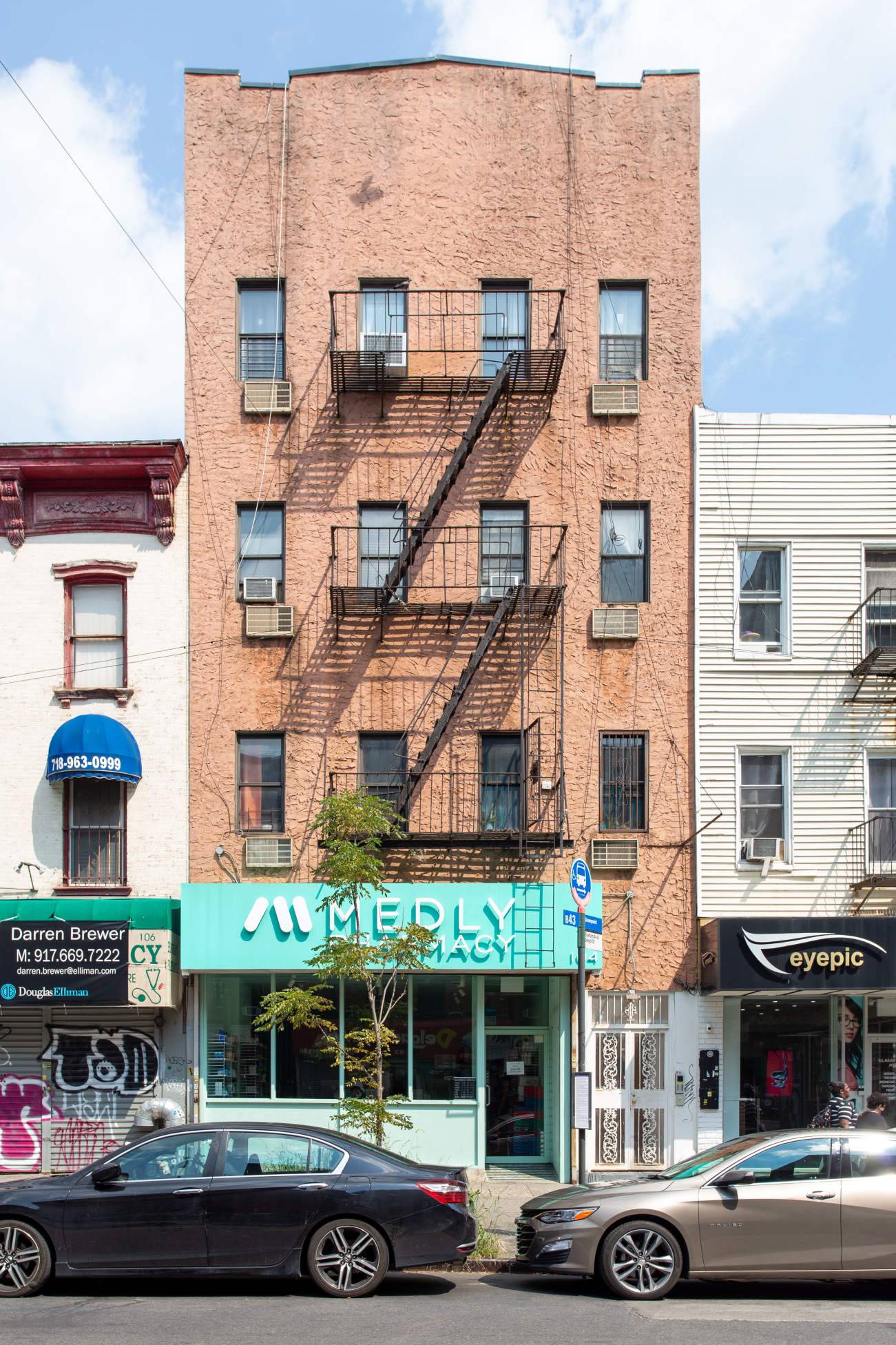 Amazing Investment Opportunity 4 story mixed use building featuring five free market residential units and a large retail space covering approximately 2, 000sqft.