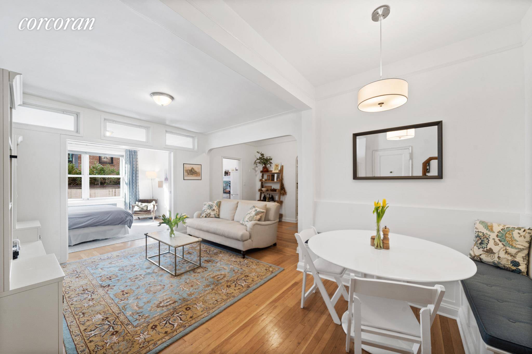 Welcome home to The Berkeley, a gorgeous pre war coop that perfectly marries elegance with practical living.