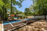 Full basketball/pickle ball court