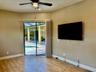 Master Bedroom with TV, Opens to Pool Area