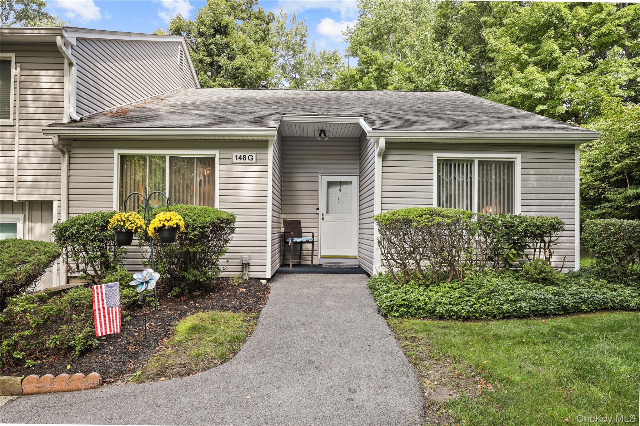 Sought after Bradford model with no one living above or below you. No garage below