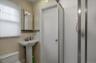 Hall bath on first floor