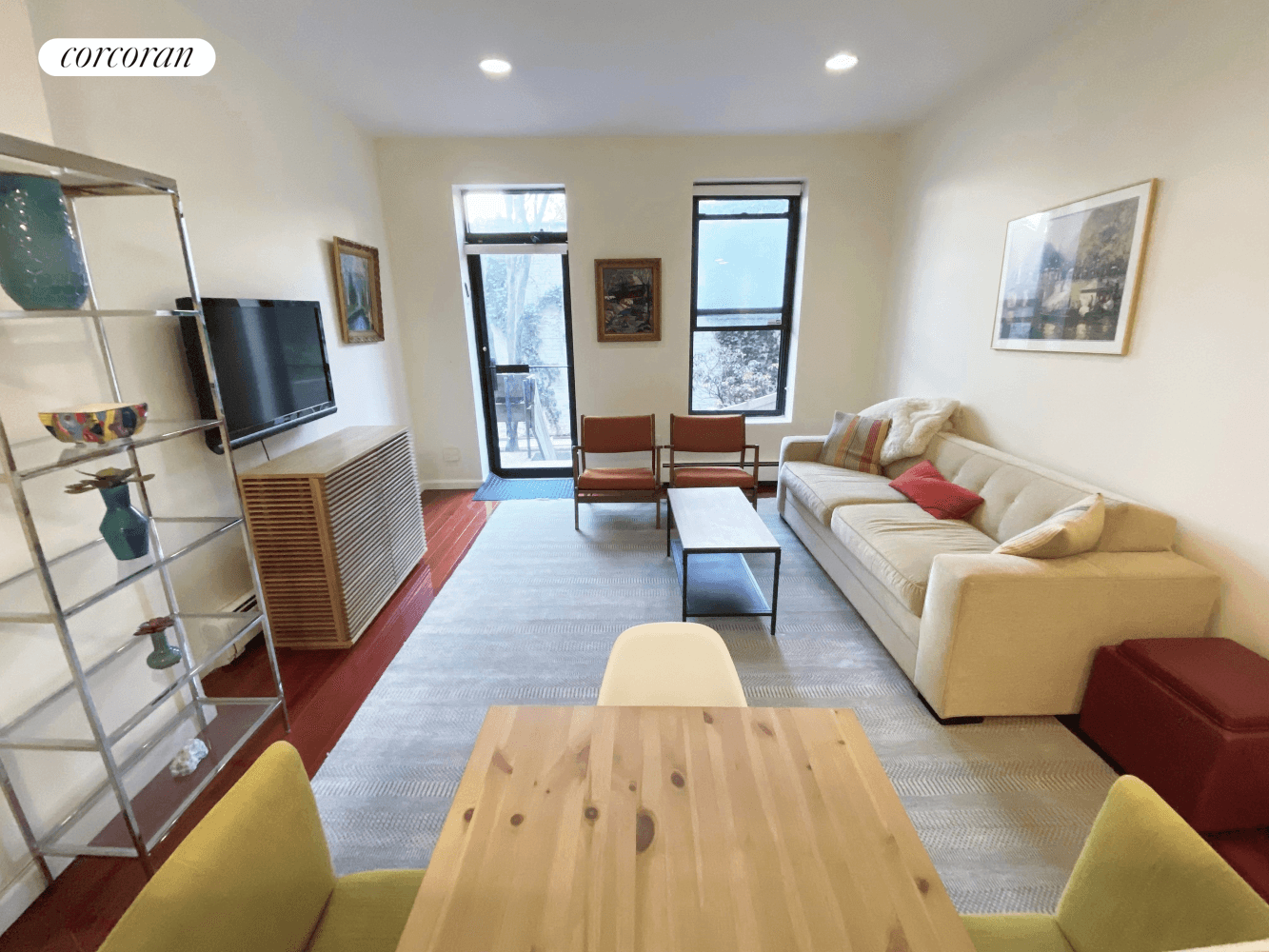 Rare opportunity to own a one bedroom apartment with private outdoor space in the heart of Park Slope !