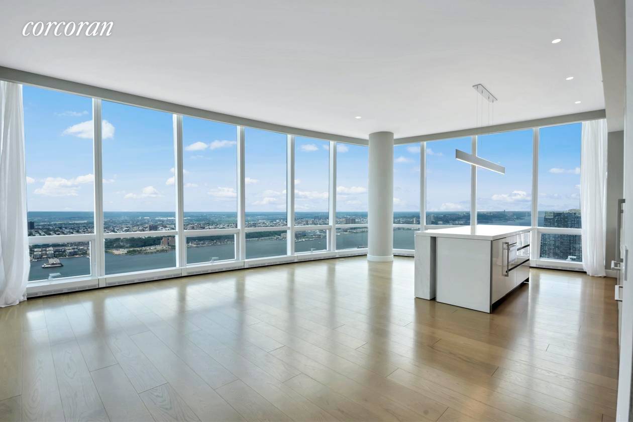 Amazing 1, 753 SF two bedroom residence with stunning, panoramic views of the Hudson River and beyond !