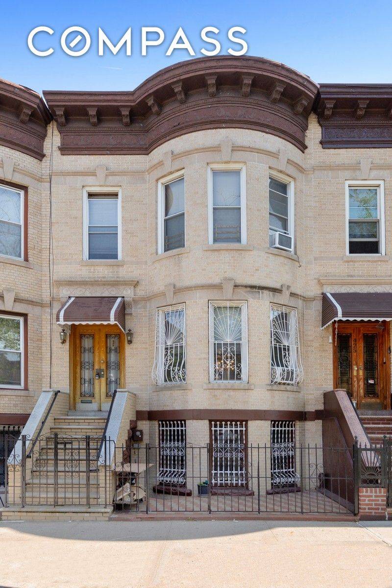 Welcome to 423 Irving Avenue, a two family in prime Bushwick.