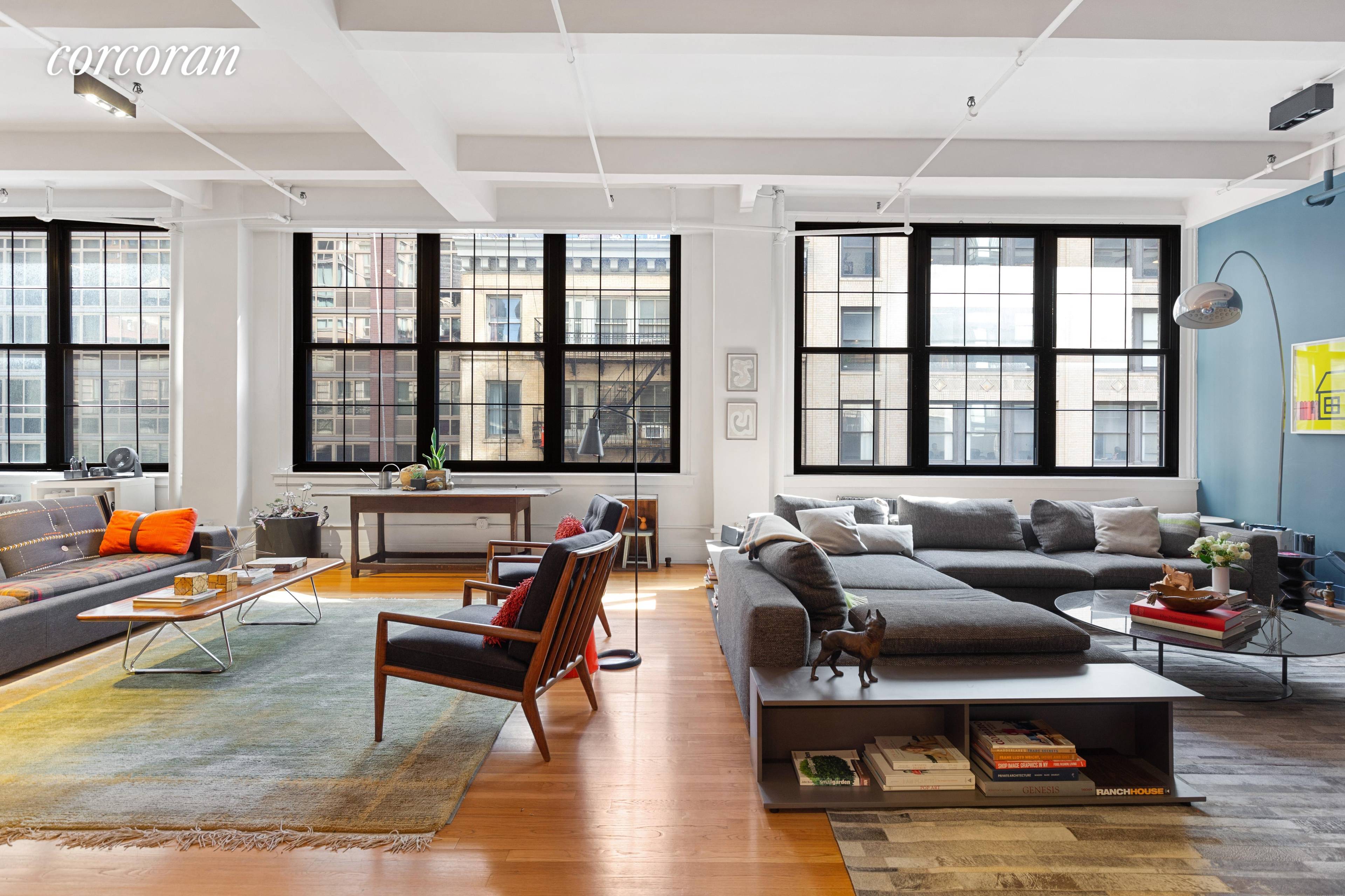 Welcome to your new home at 109 West 26th street ; a custom designed, gut renovated, sprawling loft.
