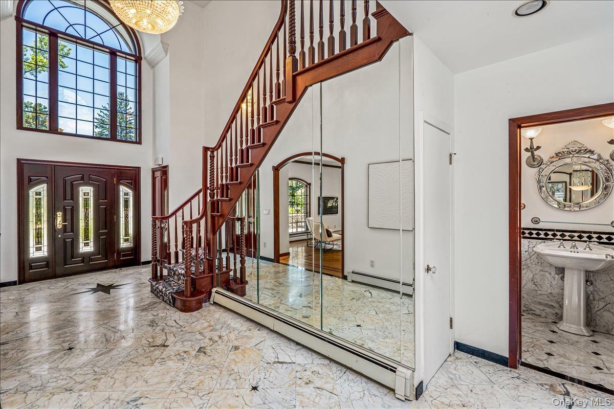 Two Story Foyer - Dining Room View