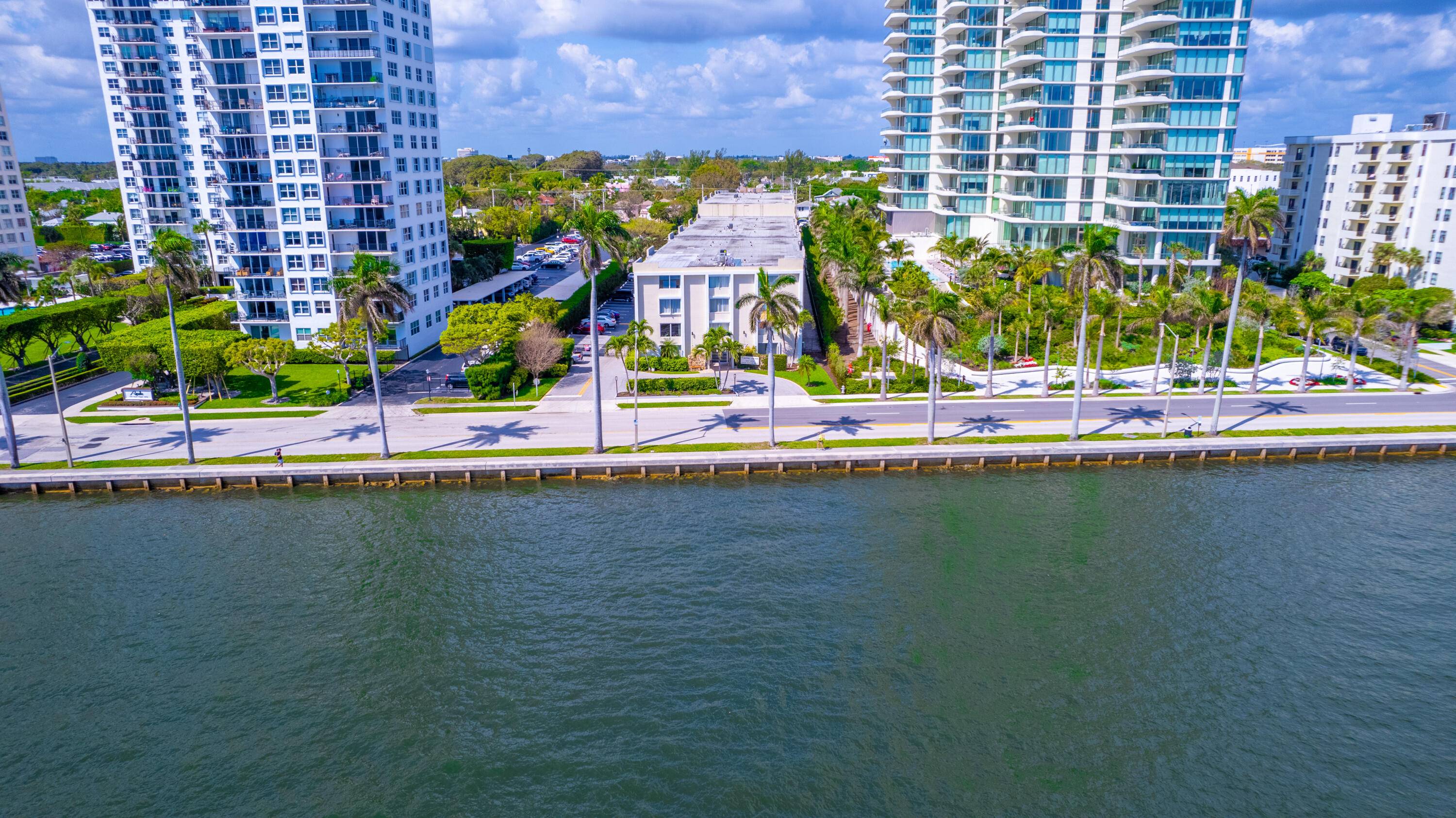 Boutique Building in a superb location across the street from the Intracoastal waterway.