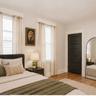 Virtually staged bedroom