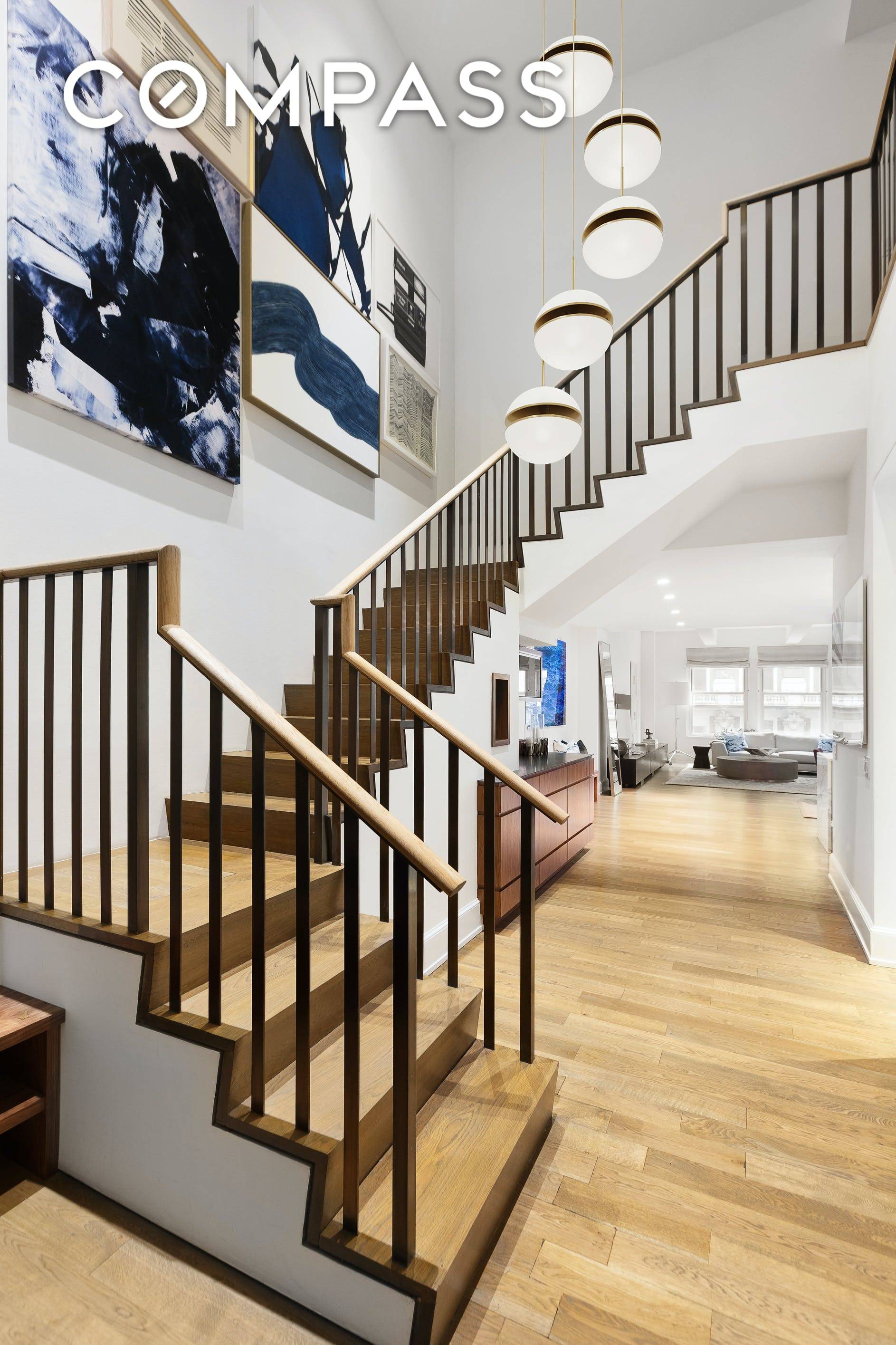 WOW factor awaits you in this gorgeous duplex condo at the iconic 260 Park Avenue South.