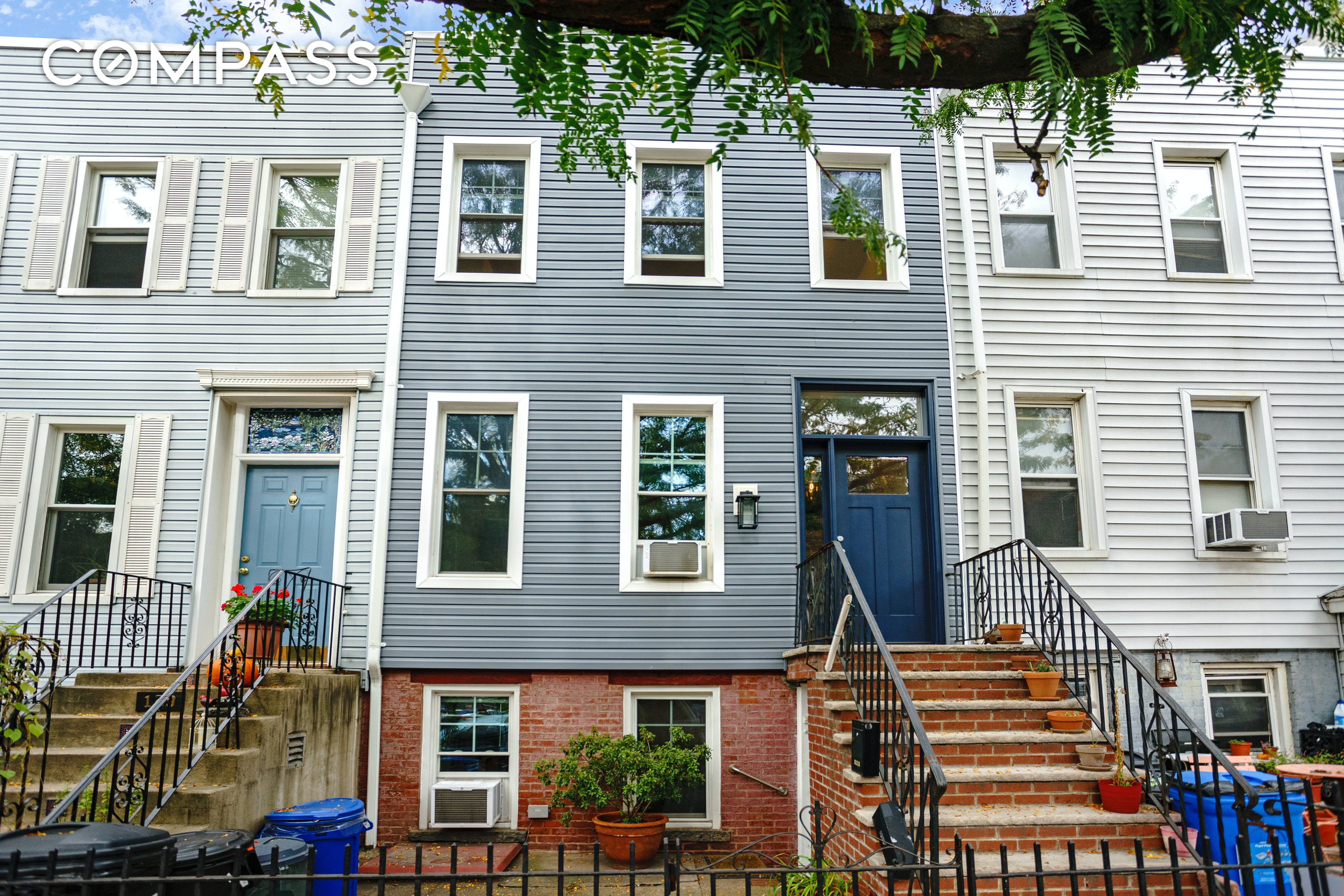 A two family townhouse in cool Gowanus on the border of Park Slope.