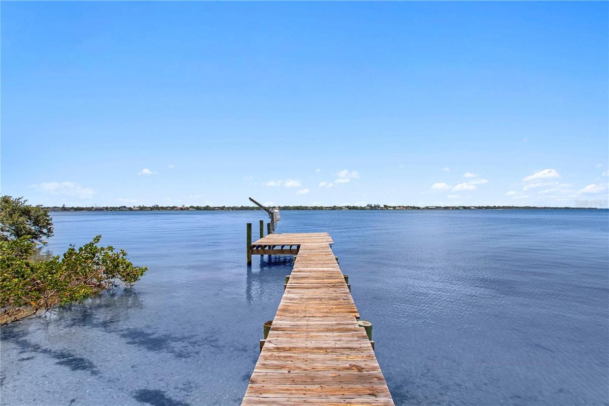 Private boat dock