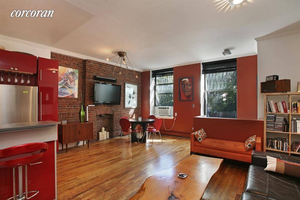 Welcome home to your sweet duplex condo in Clinton Hill.