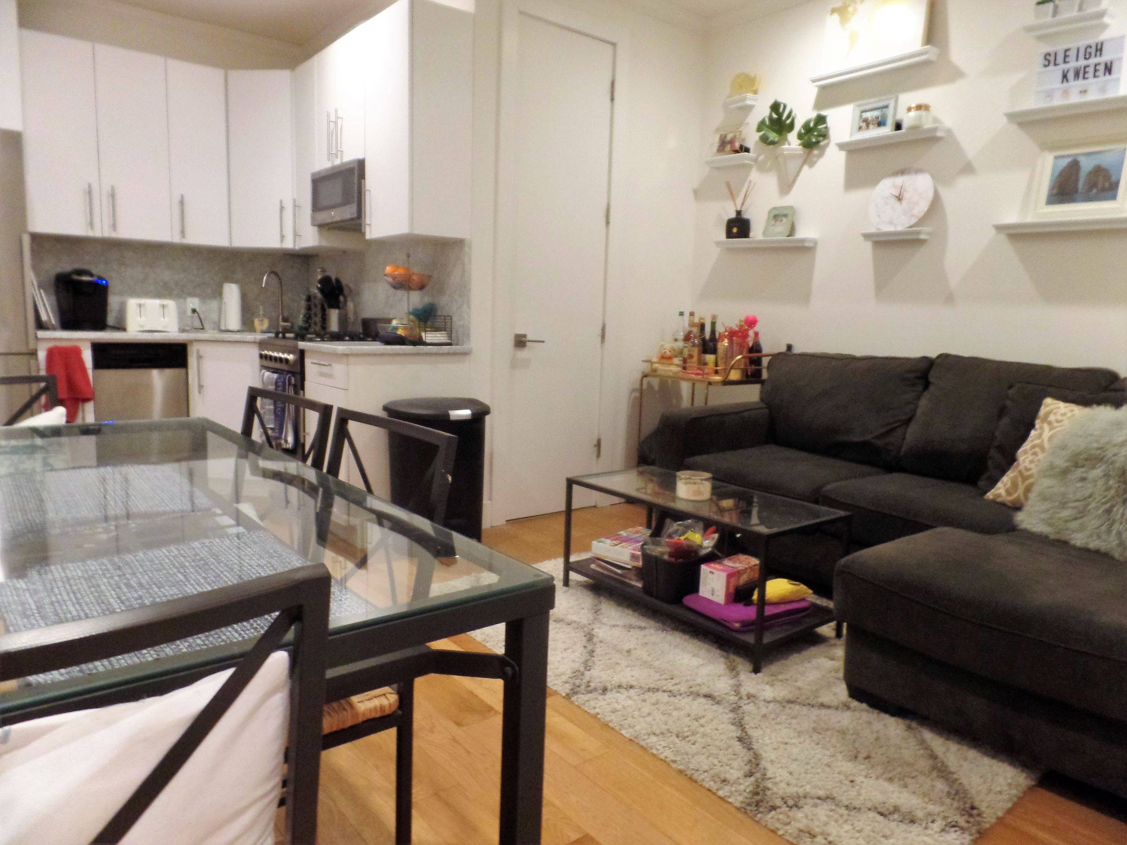 Amazing deal. Huge and renovated three Bedroom in Luxury Walk Up Building The Collective In Murray Hill.