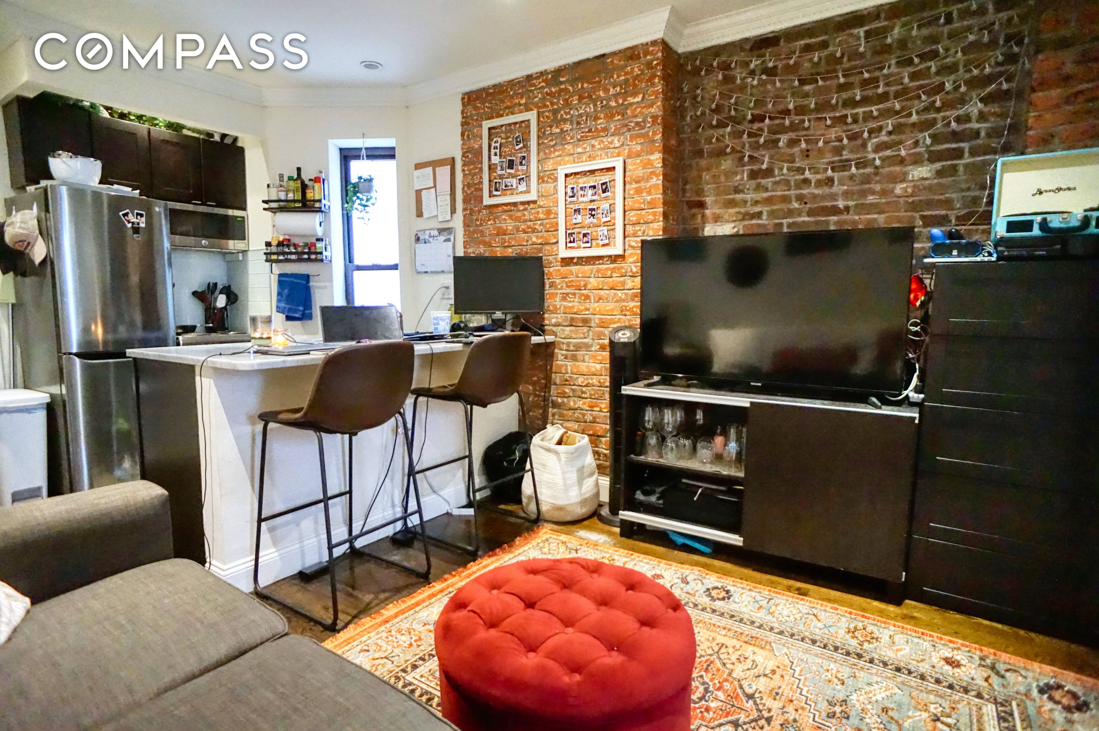 Renovated one bedroom with in unit washer dryer in vibrant East Village.