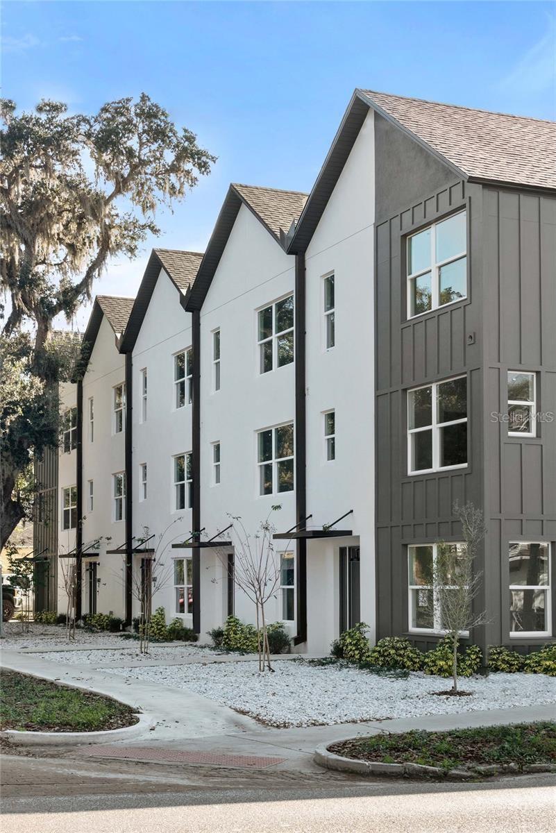 Modern exterior.