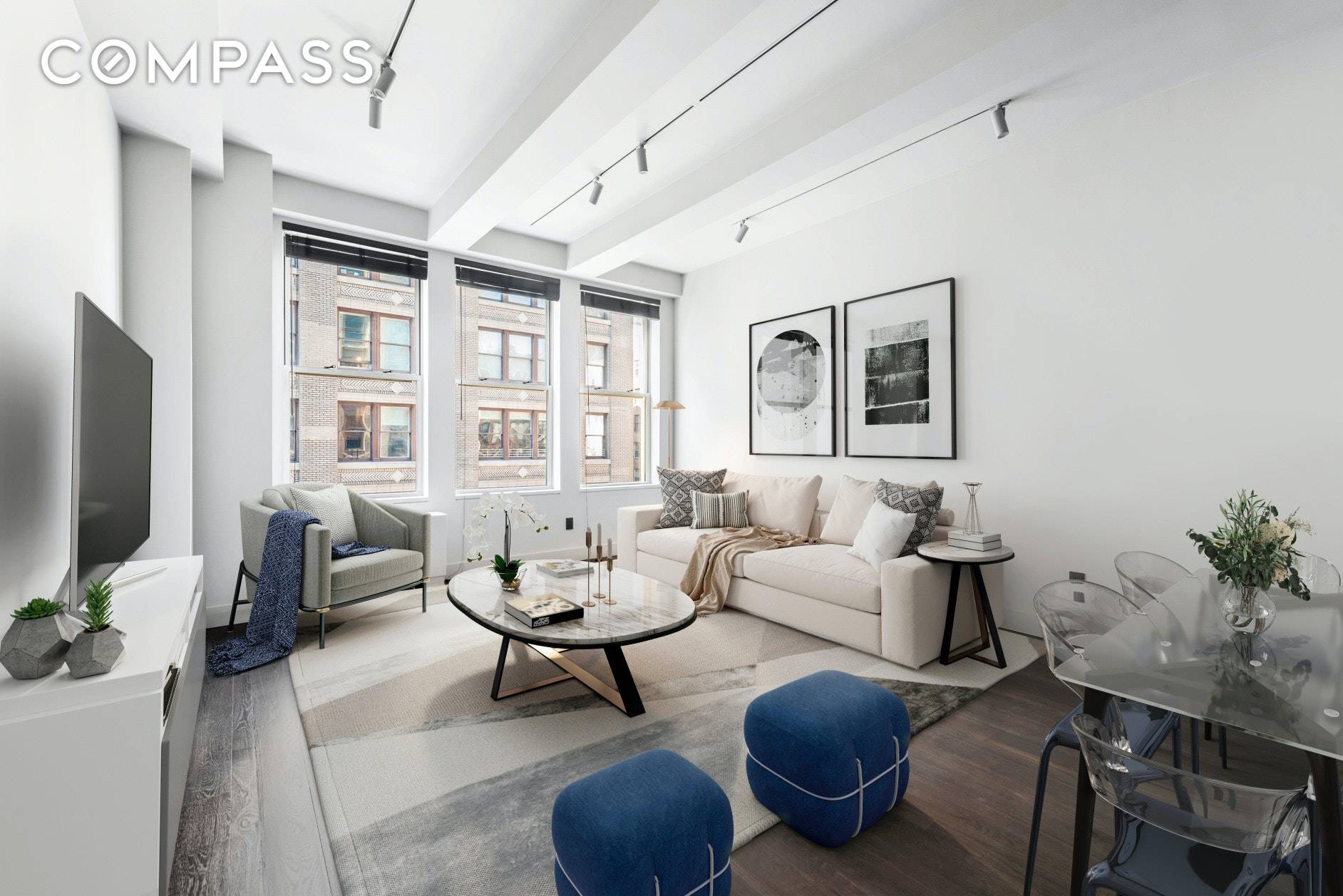 Sophisticated and absolutely stunning 2 bedroom 2 bathroom perfectly positioned on the perimeter of Flatiron and Gramercy.