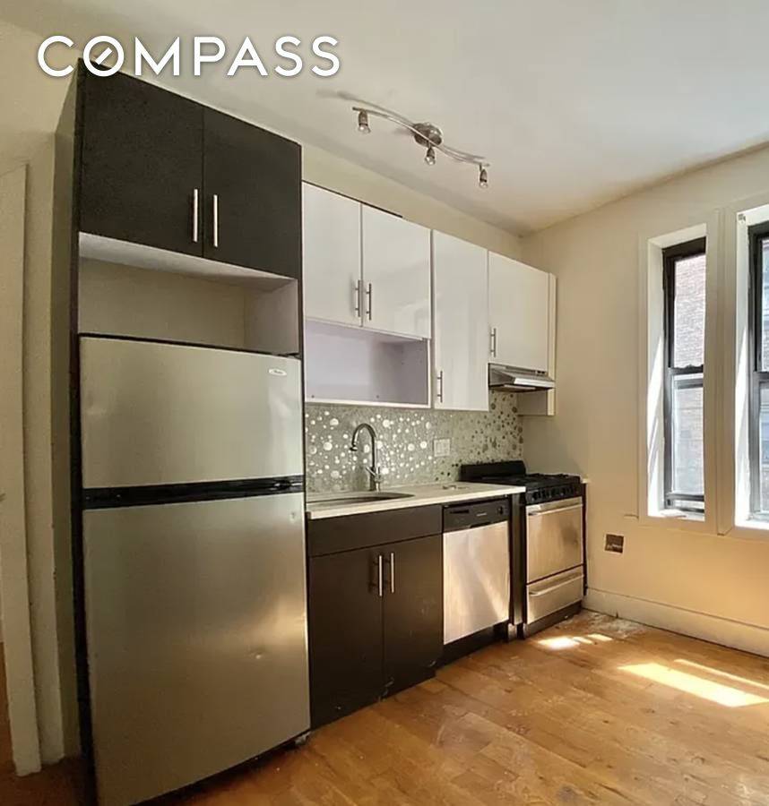 We have a large, sunny, recently renovated, two bedroom apartment available for rent in Crown Heights.