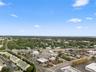 Drone / aerial view of a tree filled landscape