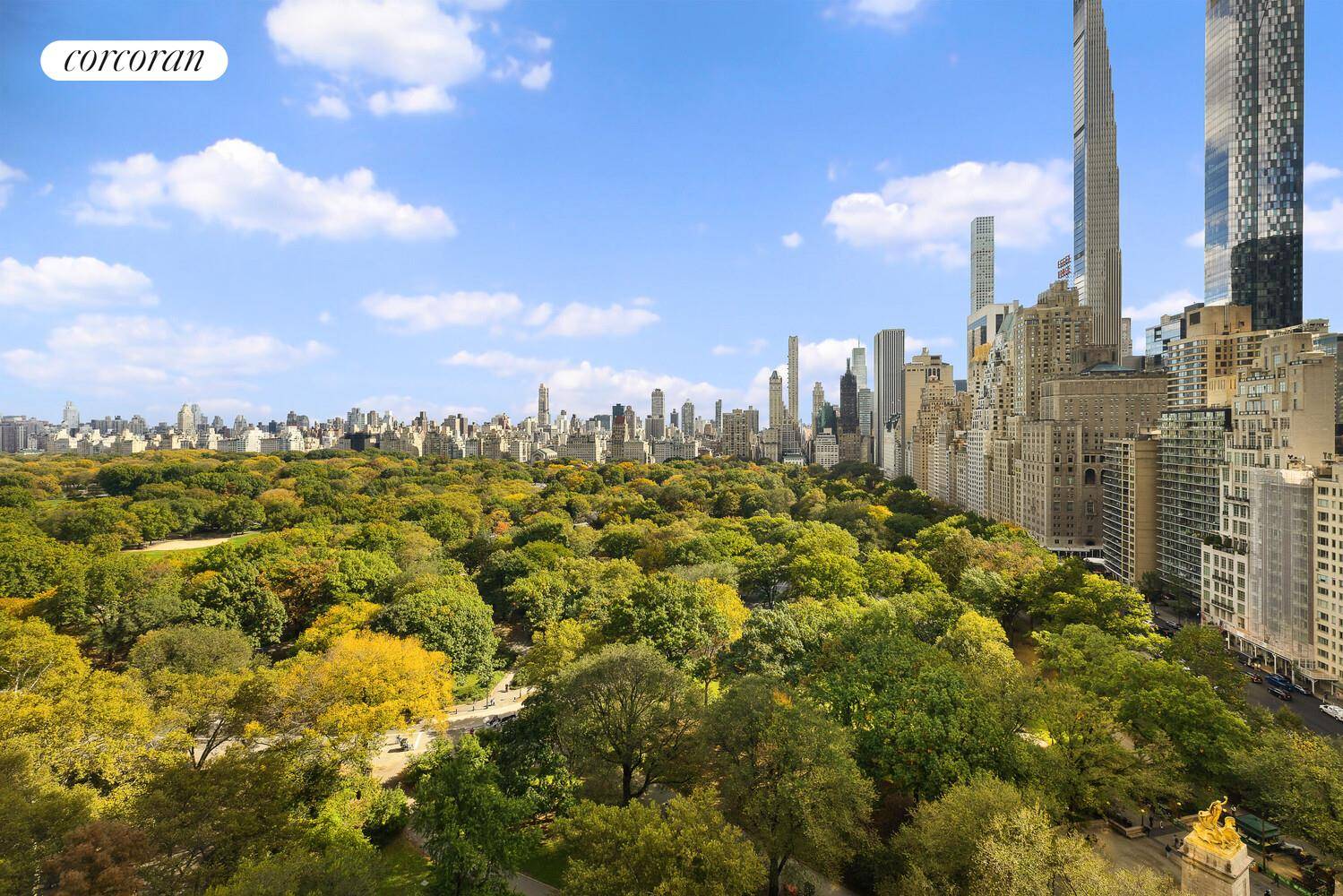 Relish the breathtaking beauty of Central Park, Columbus Circle and points downtown from your urban oasis perched on the 23rd floor of 1 Central Park West.