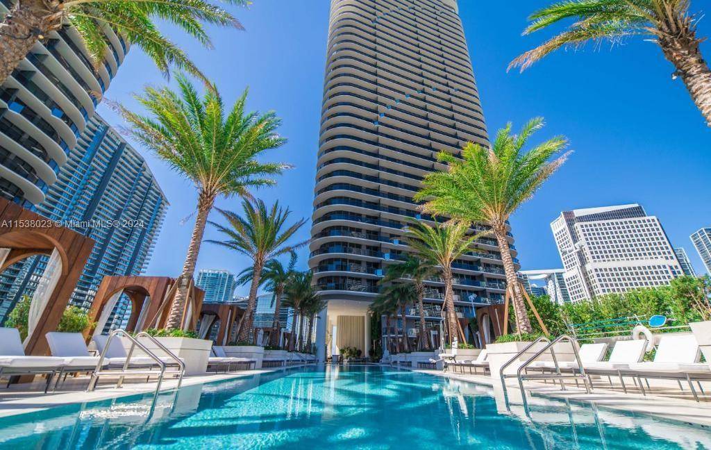Investor opportunity This Upscale apartment offers 1 Bedroom Den with 2 full bathrooms at SLS Lux.