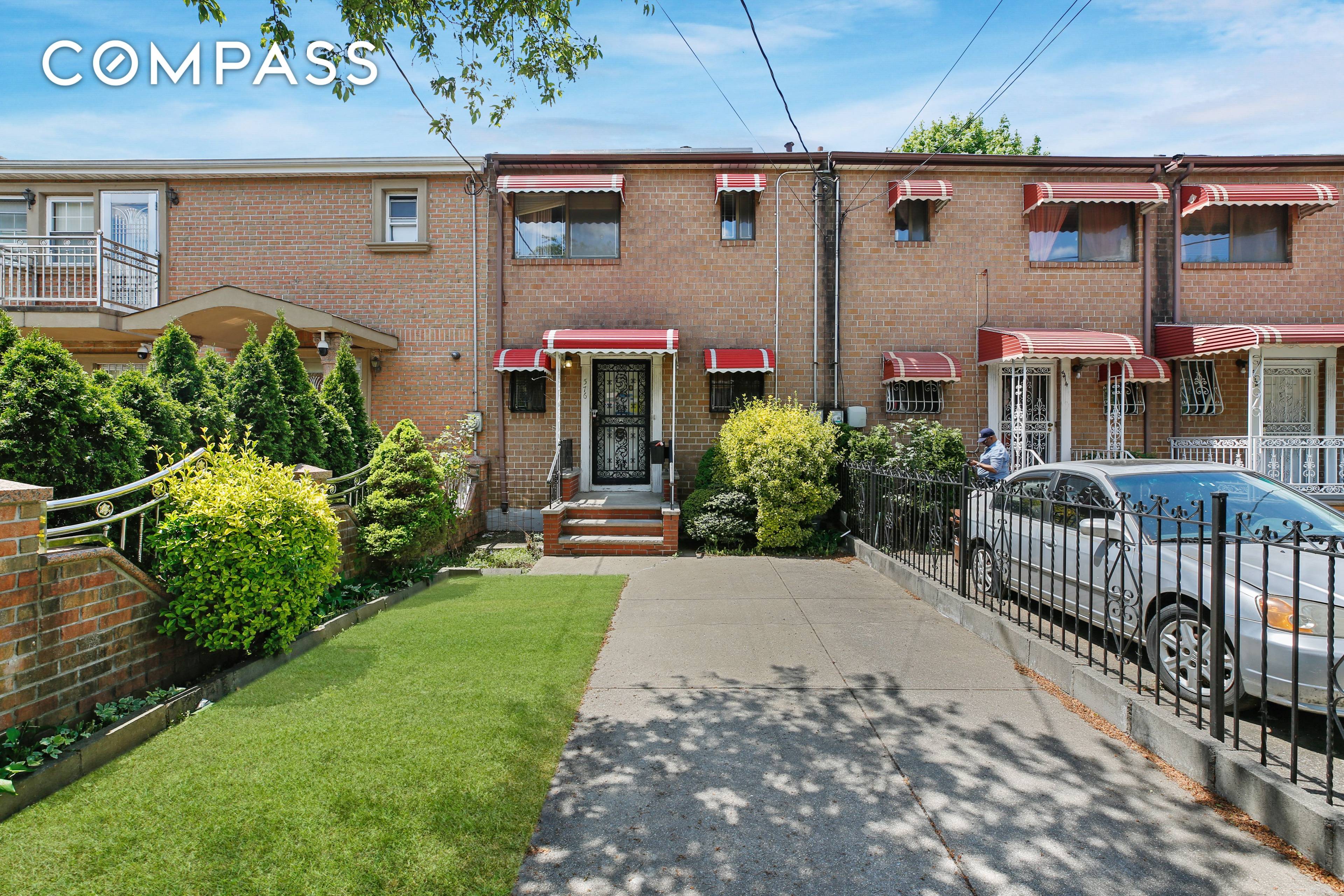 Presenting an urban oasis nestled in one of Brooklyn's most accessible neighborhoods just blocks from Lincoln Terrace Park and the 3 train which takes you directly into Manhattan.