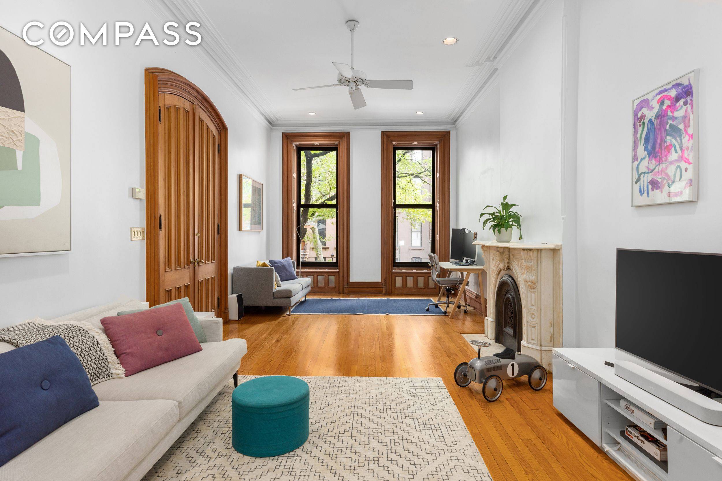 Welcome home to residence 1 at 44 Sterling Place, located in a beautiful pre war brownstone, on a tree lined street in the heart of Park Slope.