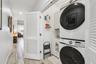 Third Floor Laundry Closet with Sink