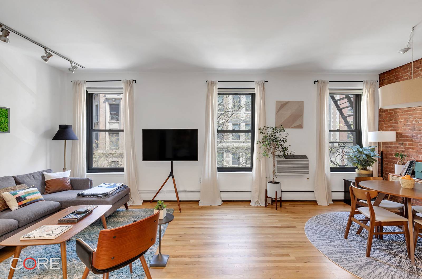 Charm and character abound in this chic and spacious, renovated one bedroom beauty just off Riverside Park.