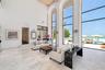 The home while built in 1974 has expansive rooms and flow through the home