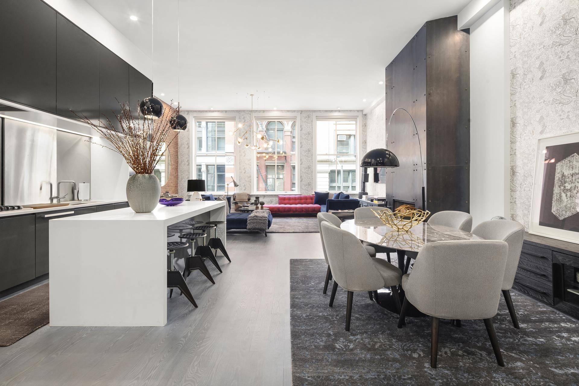 LOW MONTHLY COSTS A true Tribeca loft in a Landmarked Pre war Cast Iron building circa 1866.