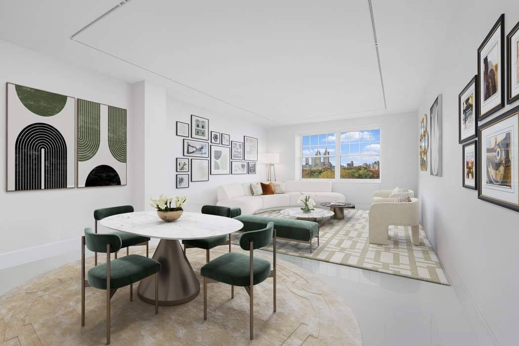 NEWLY COMPLETED 2024 RENOVATION NEVER LIVED IN AND PRISTINE With divine views of Central Park, this triple mint apartment is absolute perfection.