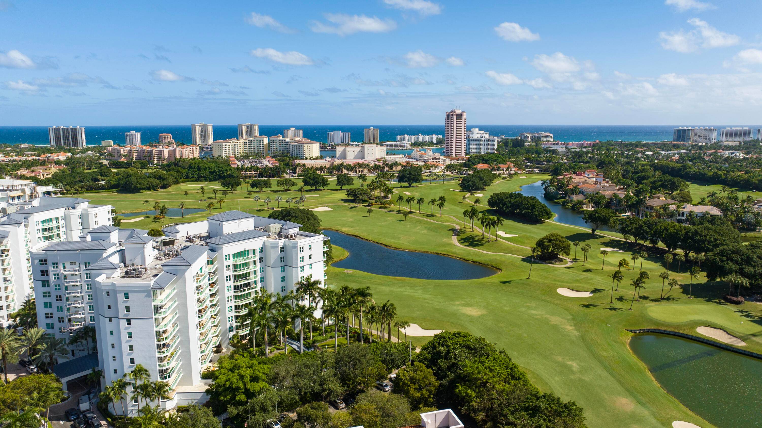 Overlooking the natural beauty of The Boca Raton's golf course and iconic resort, Townsend Place offers the perfect centrally located downtown lifestyle.