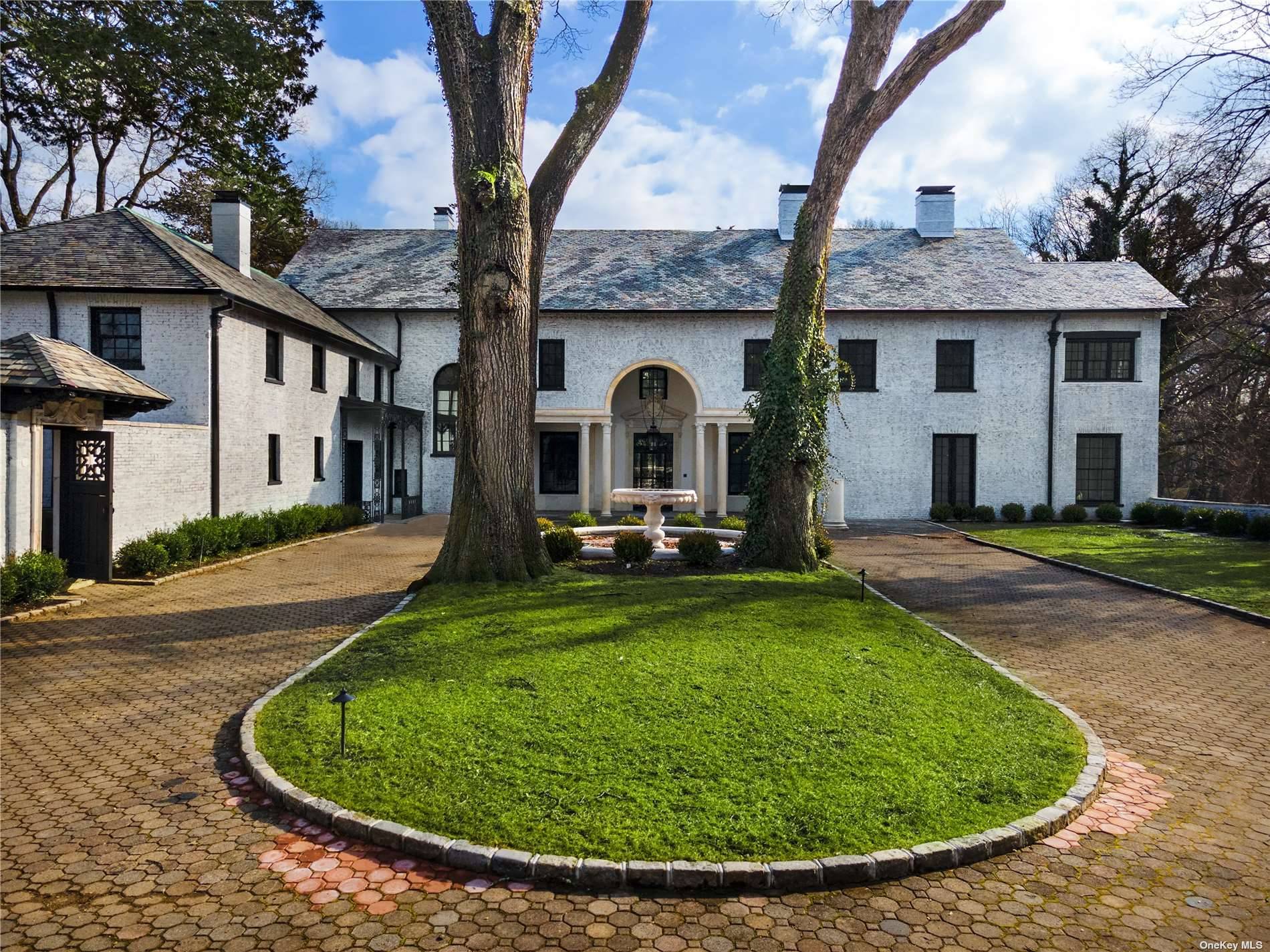STONE ARCHES 'BAGATELLE. ' A one of a kind Gold Coast, Old Westbury Estate built by famed architect Thomas Hastings, for himself, in the early 1900's.