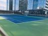 View of tennis court