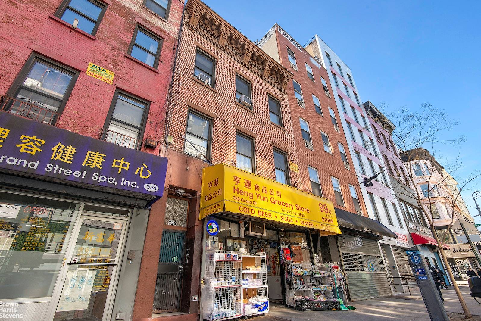 Step into a blend of historic charm and modern comfort at this remarkable 3, 493 SF three story, mixed use, property on 329 Grand Street in the vibrant Lower East ...