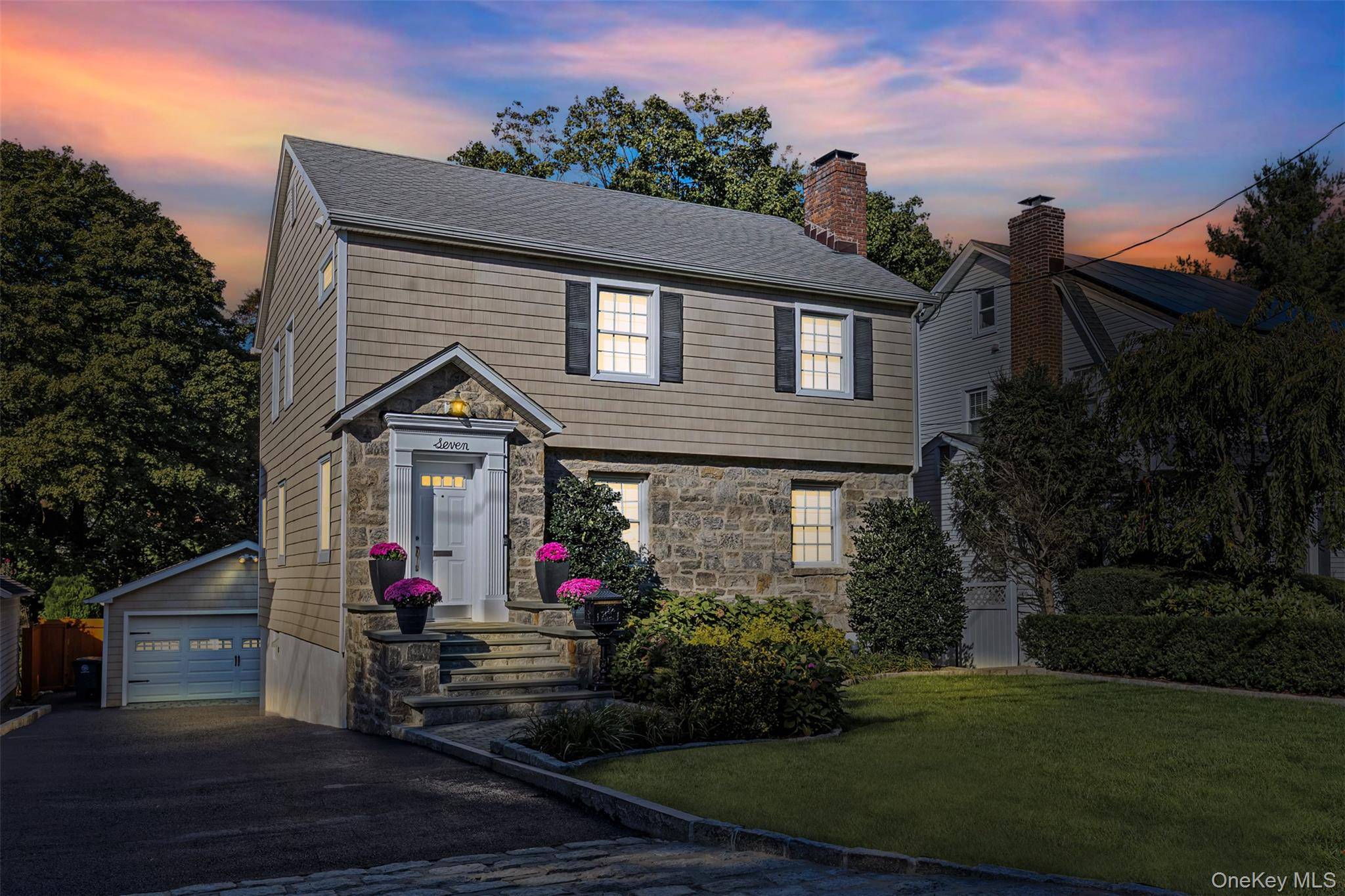 Welcome to a one of a kind, fully reimagined Colonial masterpiece nestled in the heart of the prestigious Gedney Park section of White Plains.