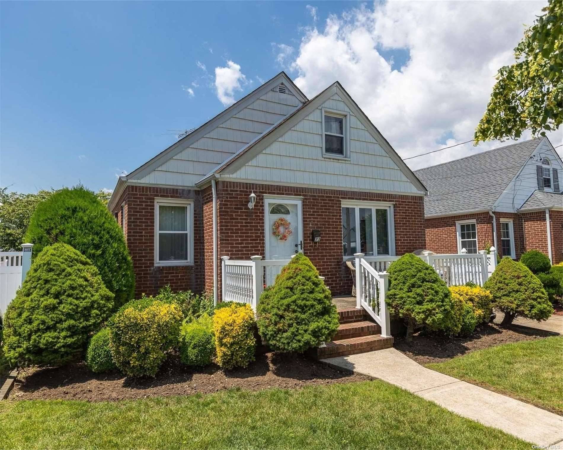 A charming front porch welcomes you into this well maintained Expanded Cape home.