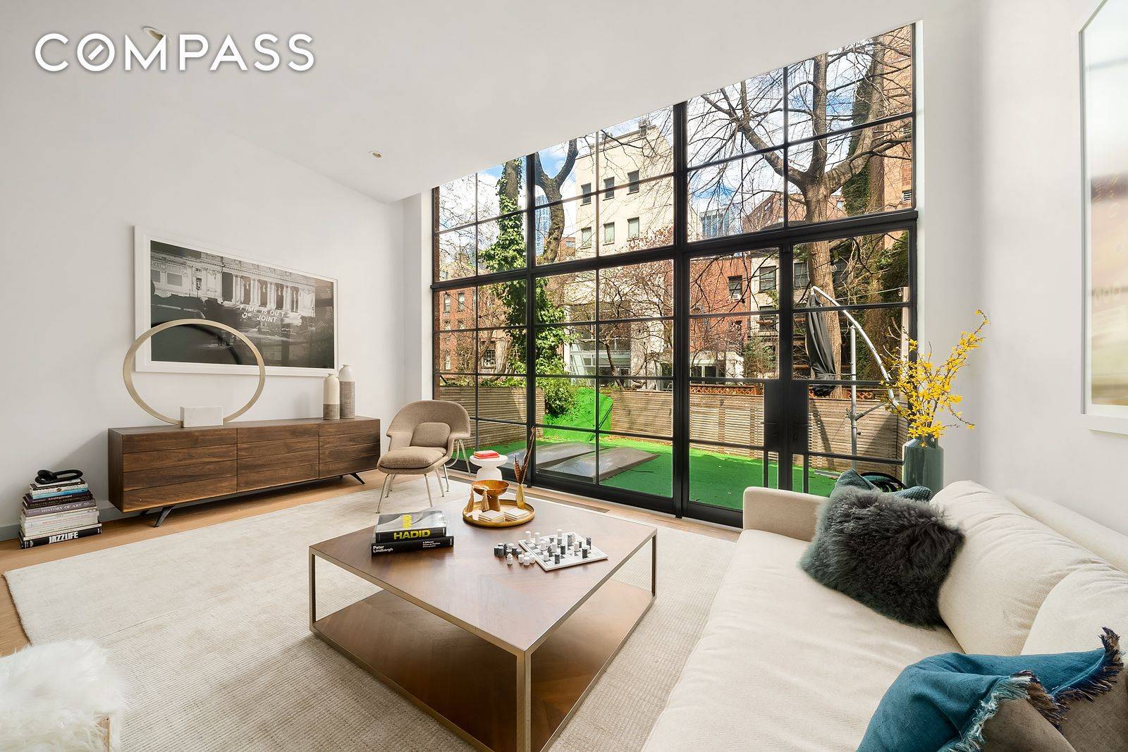 This beautifully designed 21 foot wide, 4, 073 sqft townhome was the creation of renowned AD 100 architects, SPaN, who crafted a highly elevated residential experience featuring an all glass ...
