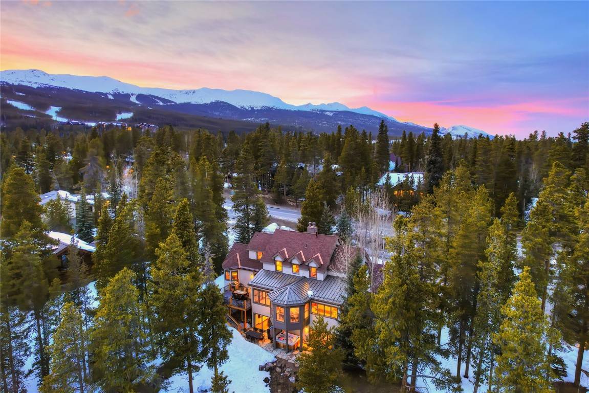 Don't miss this masterpiece ideally located near Breckenridge Ski Resort Peak 8 with expansive east and west mountain views, steps from the Nordic Center and walkable to downtown Breckenridge or ...