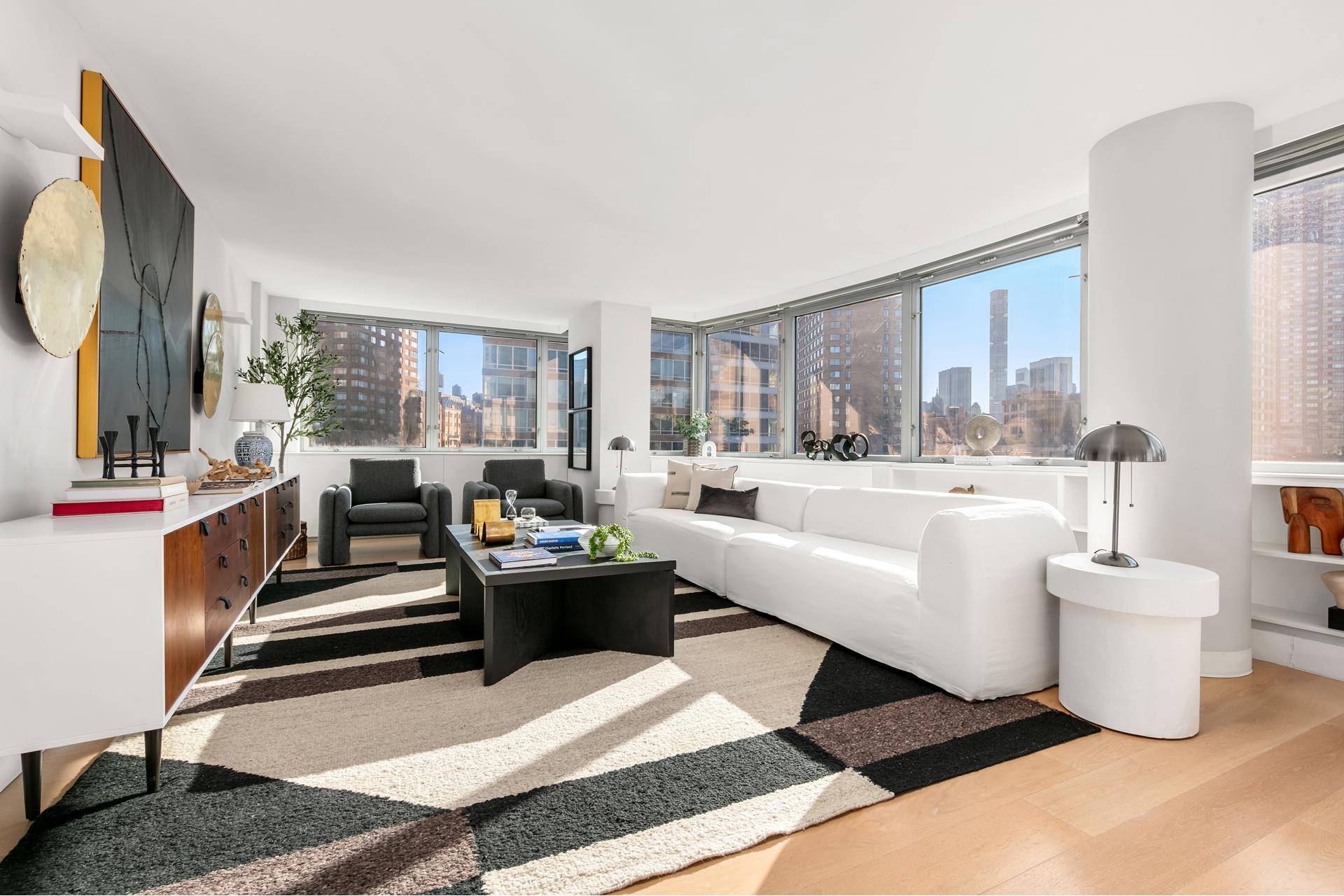 Introducing Residence 9B at 1965 Broadway A rare opportunity to own the most superior three bedroom convertible 4 home in the UWS !