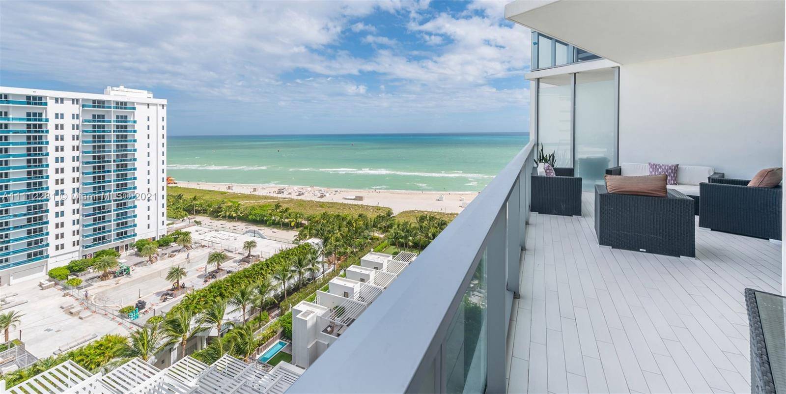This south beach private residence at the W Hotel allows you to enjoy a waterfront location, footsteps from the beautiful white sand beach.