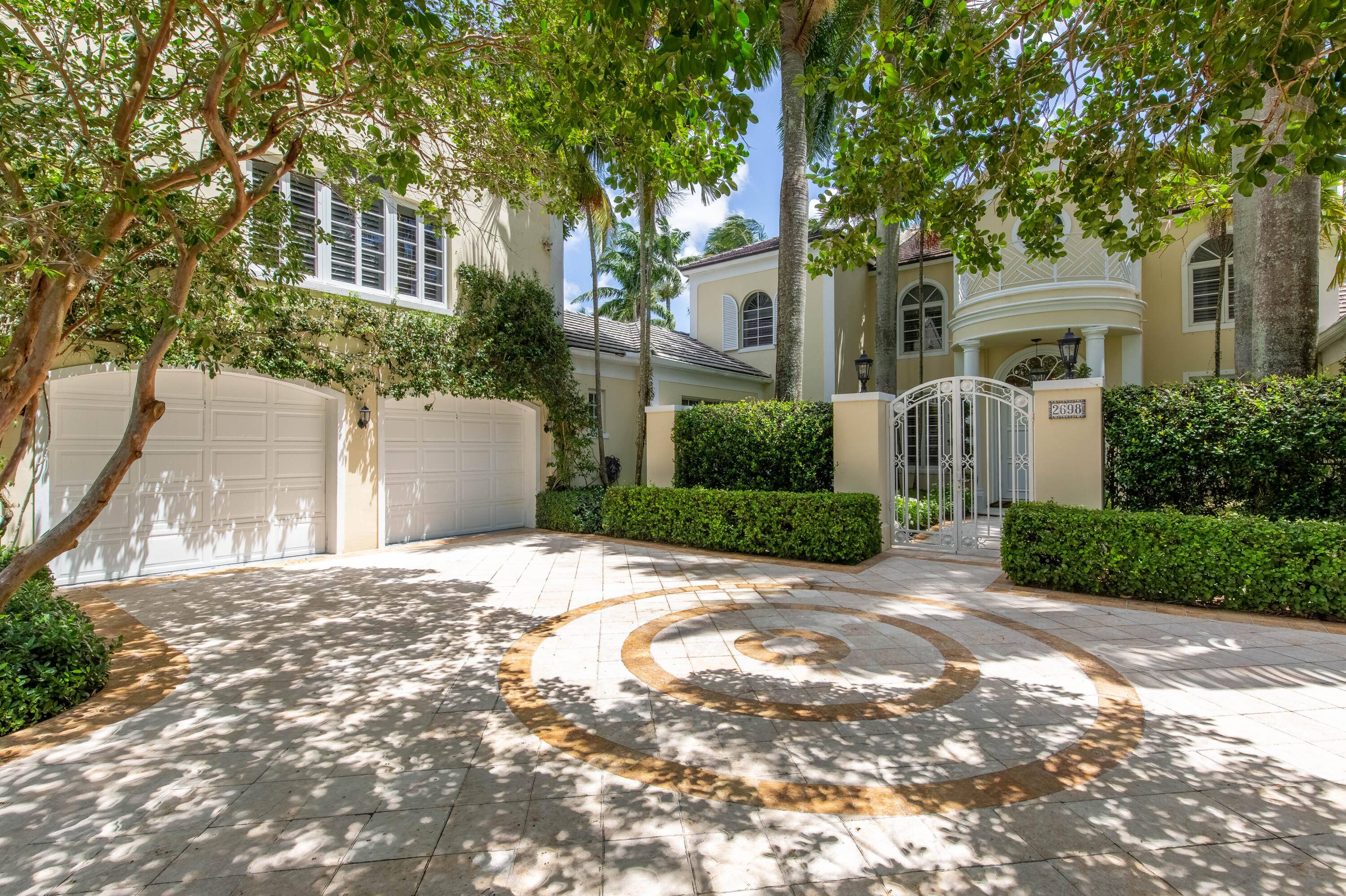 Located in the prestigious neighborhood of Kensington within the private gates of the Palm Beach Polo Club, this elegant estate is situated on over half an acre and boasts 8, ...