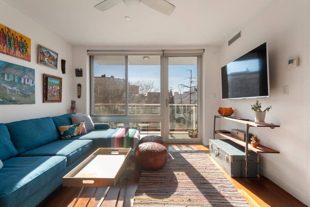 Available for May 1 This spacious and sunny 1 bd ; 1 ba residence in a beautifully maintained building with private outdoor space is a steal at 2, 850 !