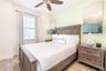 Bedroom with comfortable layout in Margaritaville Resort Orlando