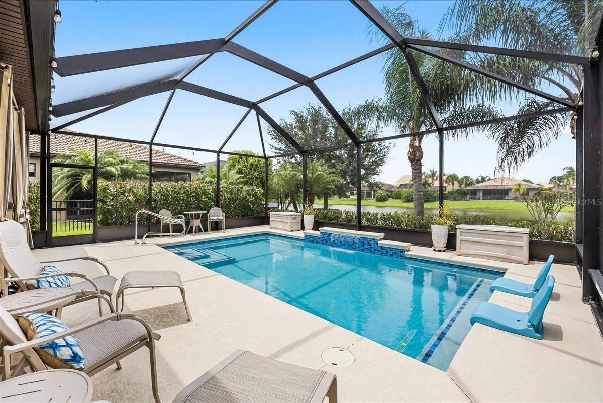 Private Backyard Heated Saltwater Pool