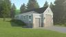 Garage featuring driveway
