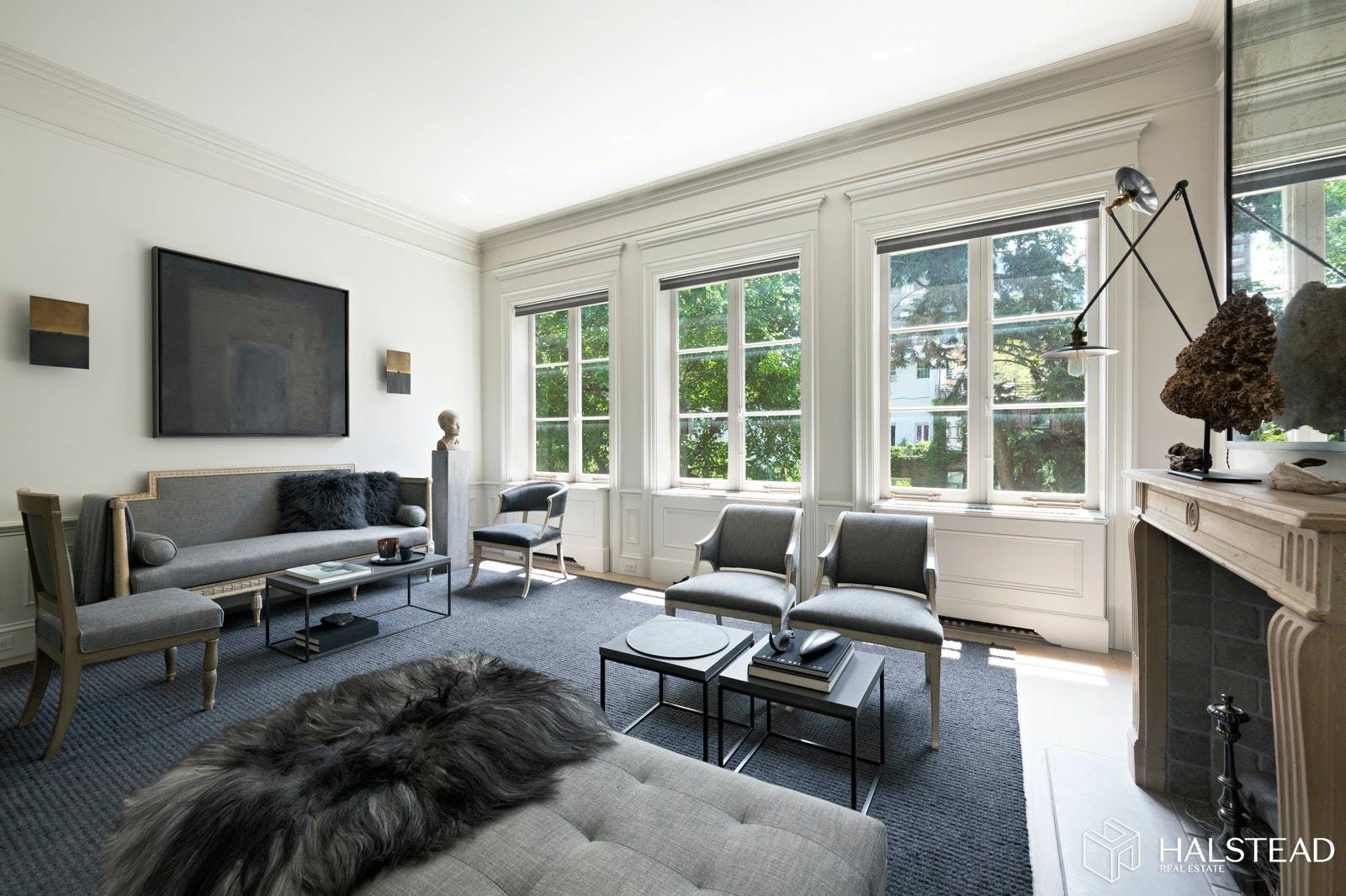 Touted for its stunning minimalist and cerebral design, this exceptionally rare home in downtown's chic, coveted West Village is unlike anything on the market.