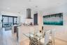 dining nook, open kitchen