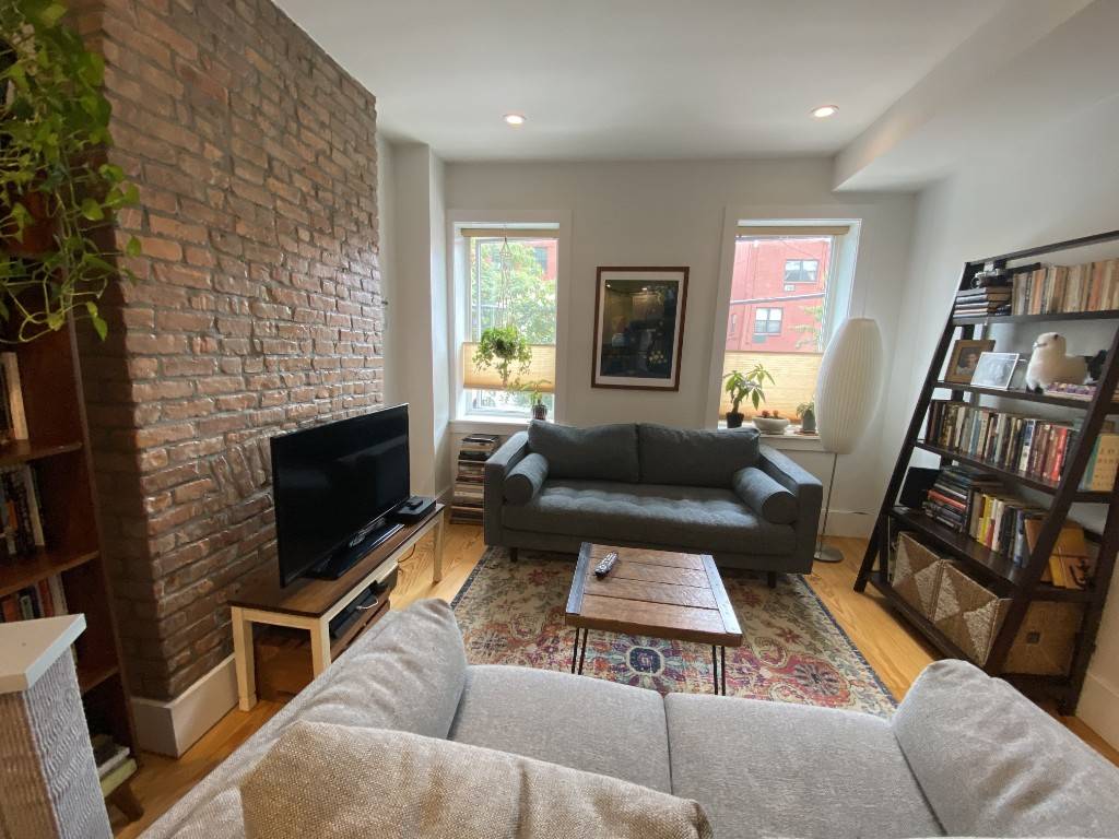 Spacious first floor two bedroom with washer dryer available for July 1st move in Red Hook !